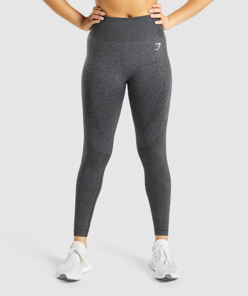 Women\'s Gymshark Vital Seamless 2.0 Leggings Grey | NZ 6AXJHK